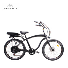 S1 enduro aluminum frame rear hub motor electric beach cruiser bicycles /ebike